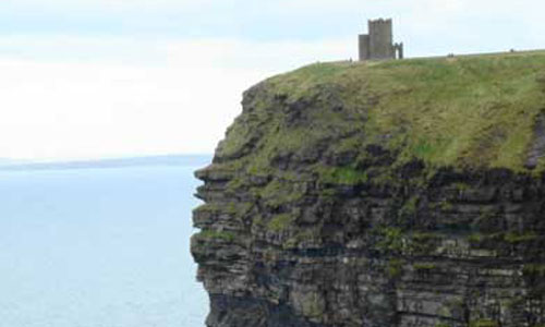 castle on cliff